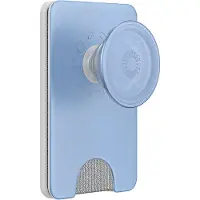 PopSockets , PopWallet MagSafe Houder voor Smartphone met Geïntegreerde Kaarthouder, Blauw