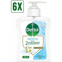 Dettol 6 x Handzeep Kamille & Katoenbloesem (Gentle) 250ml - Kalmerend