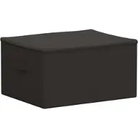 vidaXL Opbergbox 6 st Nonwoven stof 43 x 34 x 23 cm 33,6 L Antraciet
