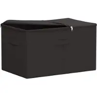 vidaXL Opbergbox 2 st Nonwoven stof 55 x 35 x 32 cm 61,6 L Antraciet