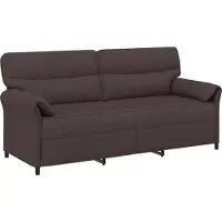 vidaXL Bank 100% polyester metalen frame MDF, Multiplex