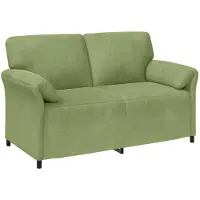 vidaXL 2-Zits Sofa Lichtgroen 158 x 83 x 95 cm Fluweel