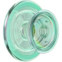 PopSockets , Smartphone PopGrip MagSafe Standaard en Selfie Functie Stevige Bevestiging, Turquoise