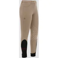 Cavalleria Toscana Rijbroek Knie Grip Dames FW25 L Walnut