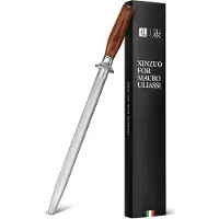 Xinzuo x Uliassi – Slijpstaaf 23 cm met diamant voor messen van hard staal – Xing Series – Mauro Uliassi (3-sterren Michelin chef)