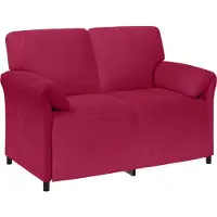 vidaXL 2-Zits Sofa Wijnrood 138 x 83 x 95 cm Fluweel