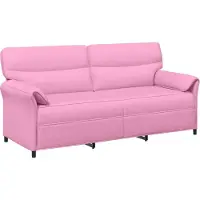 vidaXL Bank 100% polyester metalen frame MDF, Multiplex