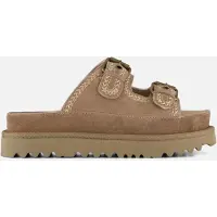 Warmbat Balgarup Exclusief Slippers taupe Suède Maat 39