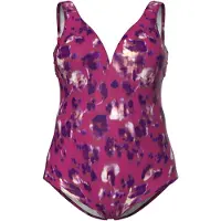 Ulla Popken Badpak lila / aubergine