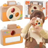 Vigatoys Viga Houten Camera - Kleuren en geluid - UNI