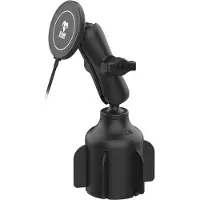 RAM Mount Stubby Bekerhouder Montage met Qi2 15W Draadloze Oplader