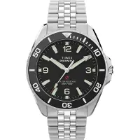 Timex Deep Water Arctic Heren Horloge Zilverkleurig TW2Y64500