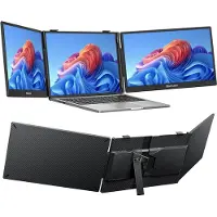 Blackview DCM5 Monitor - 14 inch IPS 1080P FHD Dubbel Scherm - Laptopscherm: 13-17,3" - USB-C