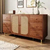 OEM Houten kast - Vrijstaand - Met lade - Landelijke stijl - Hout