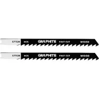 Graphite - Figuurzaagblad - 6 TPI - U-type HCS - Zgrubne cięcie