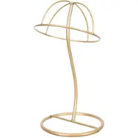 LONGZIMING -Hoedenstandaard - Hoedendisplay - Ijzeren Kapvormige Drager - Ergonomisch Koepelontwerp - Hol Open Design - Duurzaam Ijzer - Lichtgewicht En Compact - Voor Thuis En Winkels - 1 Stuk