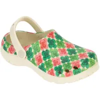 Regatta - "Orla Kiely" bloemenclogs voor kinderen, model RG13113 (maat 29 EU), groen