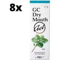 Gc Dry Mouth Gel Mint - 8 x 35 ml - Voordeelverpakking