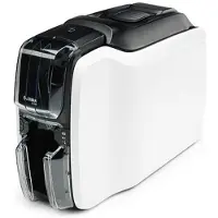 Zebra ZC100, Sublimatie-/thermische transfer, 300 x 300 DPI, PVC, PVC-composiet, 700 kaarten/uur, 150 kaarten/uur, Zwart, Wit