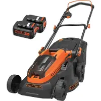 Black & Decker Grasmaaier 36V 2x 2.5Ah Lithium-ion 38cm maaibreedte voor gazons tot 600m² - CLM3825L2-QW