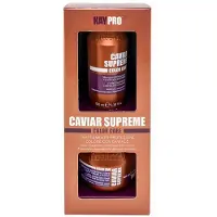 KayPro Travel Size Caviar 100 ml - Shampoo en Masker voor Gekleurd Haar Vrouwen en mannen - Mini kit - Reisverpakking - Travel Size Shampoo