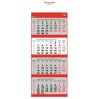 Quantore Maandkalender per 4 maanden 2024