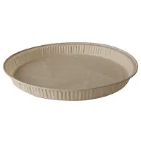 Papstar Bakvorm "puur", rond, 835 ml, bruin van perkamentpapier met siliconenlaag, geschikt om in te vriezen, Bakblik, Bruin