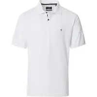 Casa Moda's Regular Fit Polo shirt Korte mouw wit