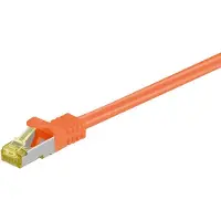 Pro Netwerkkabel | Cat7 S/FTP | 3 meter (100% koper, LSZH, Oranje)