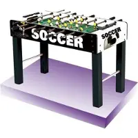 Amuuso Voetbaltafel 121x61x79 cm - Perfect voor Spelplezier!