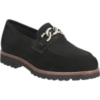 Sioux Dames Loafers Meredith - Zwart - Maat 42,5