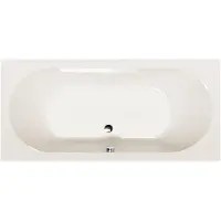Polysan Levana Rechthoekig bad 170x80x39cm, ivoor