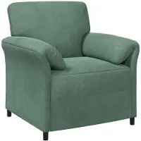 vidaXL 1-Zits Bank Zeegroen 88 x 83 x 95 cm Fluweel