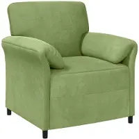 vidaXL 1-Zits Bank Lichtgroen 88 x 83 x 95 cm Fluweel