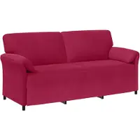 vidaXL 3-Zits Sofa Wijnrood 198 x 83 x 95 cm Fluweel