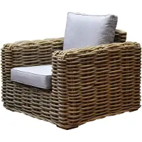 AVH-Collectie Sumatra lounge tuinstoel naturel rotan
