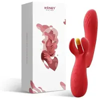 HoneyPlayBox – Fortexa Tapping A-Spot Vibrator – Rood