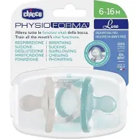 Chicco Physioforma Luxe 6-16 2 stuks Groen -Grijs fopspeen