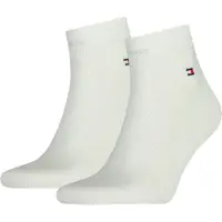 Tommy Hilfiger Sneakersokken van katoenmix in een set van 2 paar, model '2ER QUARTER'