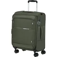 Samsonite Gotwist Handbagage Spinner 55 cm - Uitbreidbaar 42/48 liter - 55x40x23/25 cm - dark green