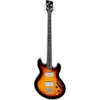 Warwick RockBass Artist Line SklarBass I Vintage Sunburst Transparent High Polish semi-akoestische basgitaar