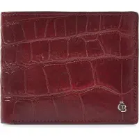 Castelijn & beerens Croco Billfold - voor 8 pasjes - met RFID bescherming - rood