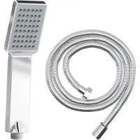 vidaXL Douchkop Set Chroom 150 cm ABS Kunststof