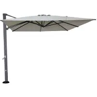 Garden Impressions Hawaii emperor parasol 3x4 m carbon black zand