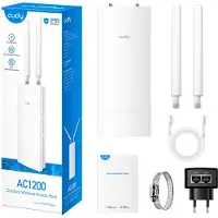 Cudy AP1200 Dual-Band Access Point – 2,4 GHz & 5 GHz, 867 Mbps, PoE, Wit