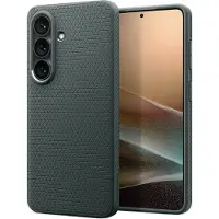 Spigen Liquid Air MagFit Backcover voor de Samsung Galaxy S26 Plus - Abyss Green