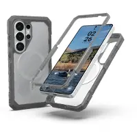 Uag Trooper Backcover met Magneet voor de Samsung Galaxy S26 Ultra - Ash Clear