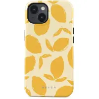 Burga Tough Backcover MagSafe voor de Apple iPhone 13 - Lemon Tart