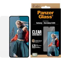 PanzerGlass Screenprotector geschikt voor Samsung Galaxy S26 Glazen | Ultra-Wide Fit Screenprotector - Case Friendly