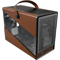 Montech Heritage 30 Pro (zwart/bruin, gehard glas)